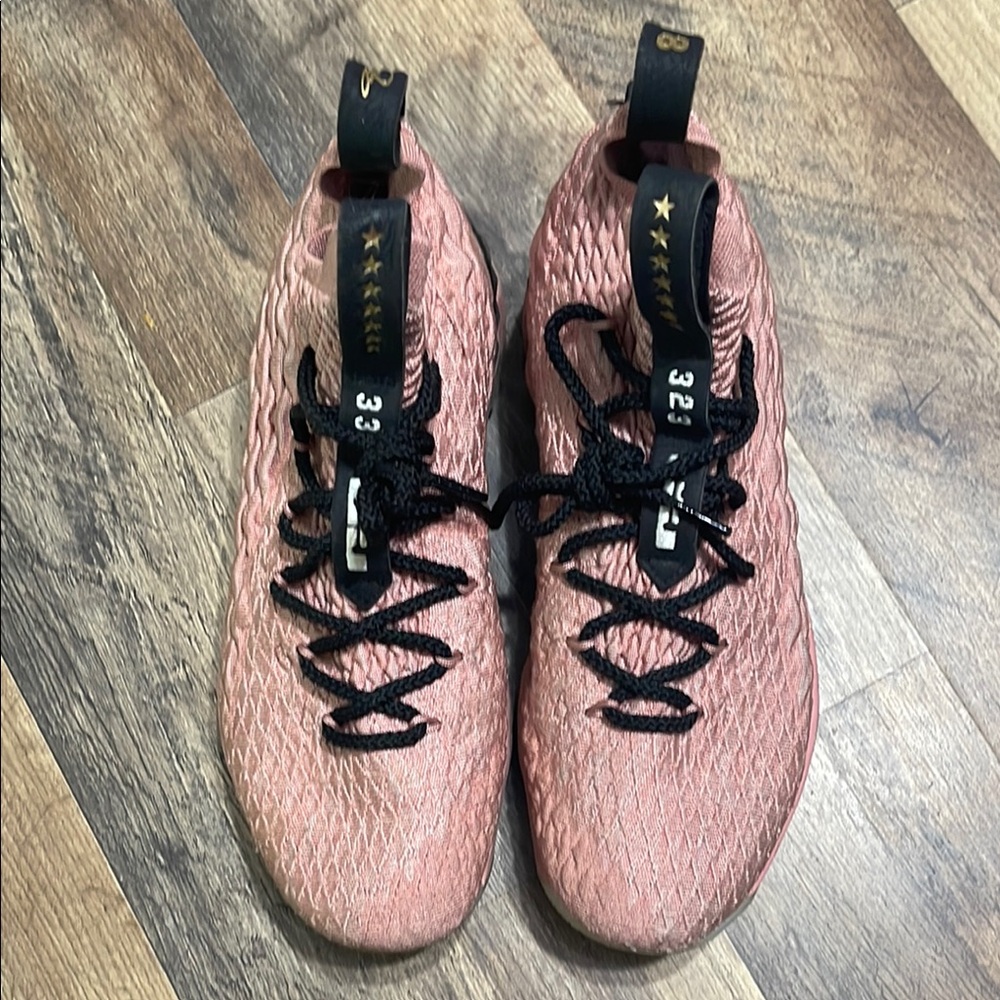 Nike Pink Sneakers with Black Accents